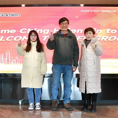 Benvenuti ai clienti da Taiwan per farci visita