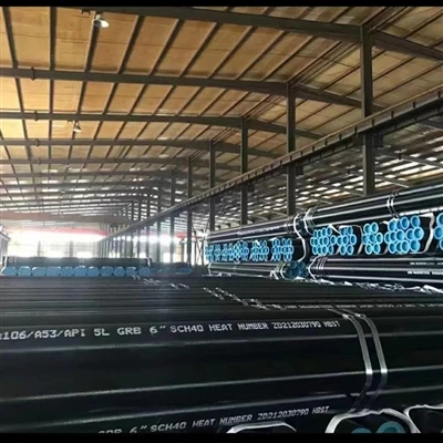 I clienti vietnamiti acquistano tubi in acciaio ASTM A53 Gr B dalla Gnee Company